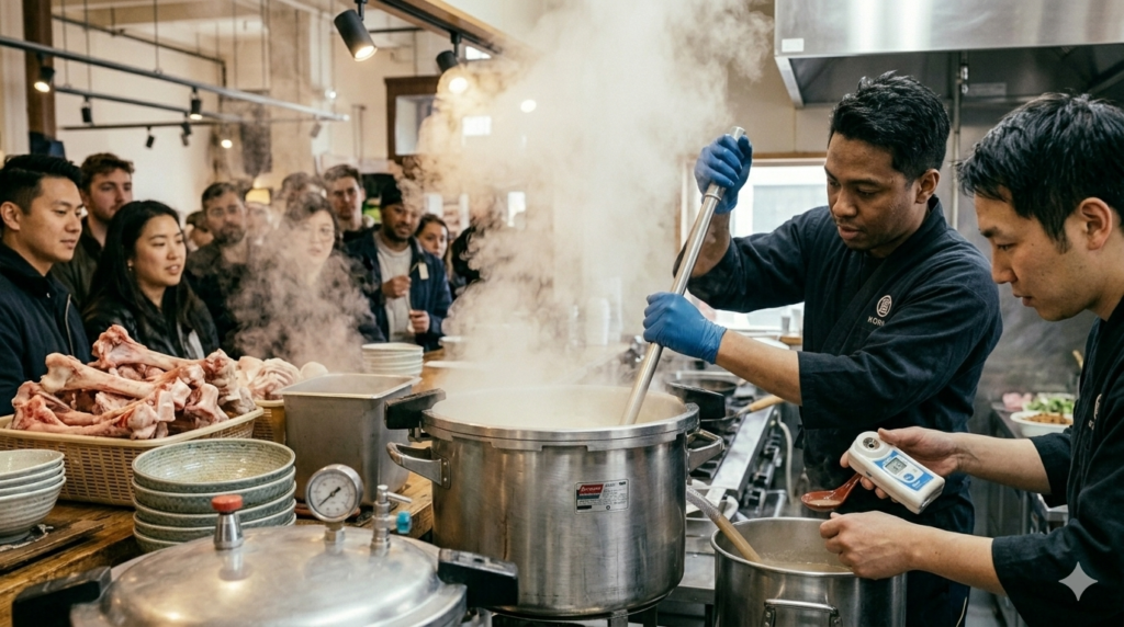 ラーメン海外進出の隠れた大壁――世界基準の安全ライセンス「ASME規格」と、国境を越えるスープメイキングの未来